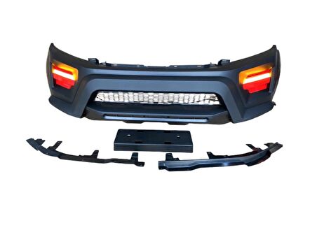 Navara Np300 2015+ Custom Ön Tampon & Panjur