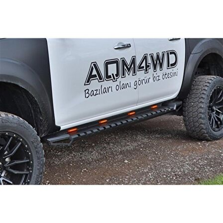 Off Road Yan Basamak Işıklı Basamak Demir AQM-M30