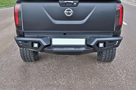 Nissan Navara 2016+ Arka Demir Tampon Aqm-M20