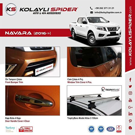 Nissan Navara Bagaj Açma Krom 2016 Ve Sonrası