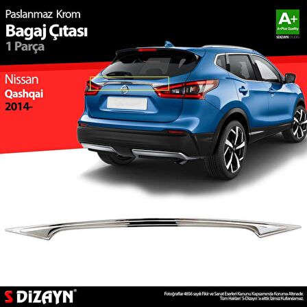 Nissan Qashqai Krom Bagaj Çıtası 2014-2021