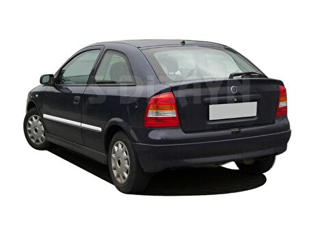 Opel Astra G Krom Yan Kapı Çıtası 4 Prç 1998-2009