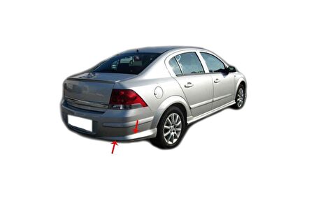Opel Astra H SD Arka Tampon Altı 2 Prç Fiber 2004 ve Sonrası