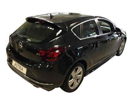 Opel Astra J Hb Makyajlı (2013-2015) Arka Tampon Eki - Difüzör (Plastik)