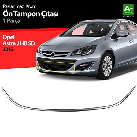 Opel Astra J Krom Ön Tampon Çıtası 2012 Üzeri