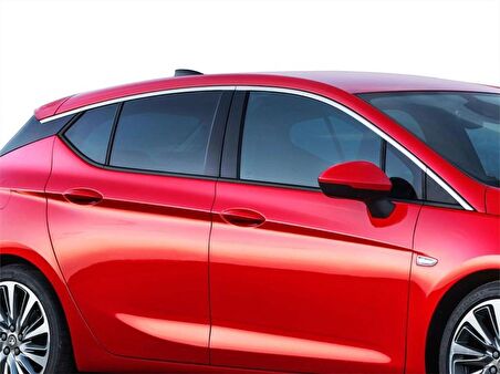Opel Astra K Cam Üst Çıtası 8 Prç Krom 2015 Ve Sonrası