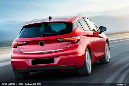 Opel Astra K Hb Krom Bagaj Alt Çıta 2015 Üzeri