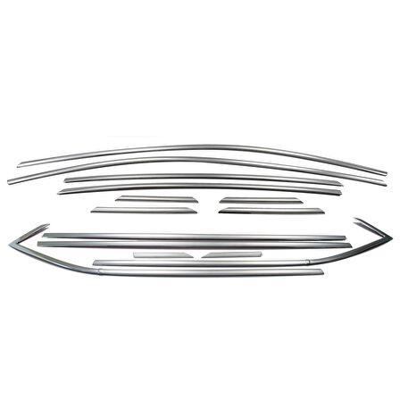 Opel Astra K Hb Krom Cam Çerçeve Seti 14 Prç 2015 Üzeri