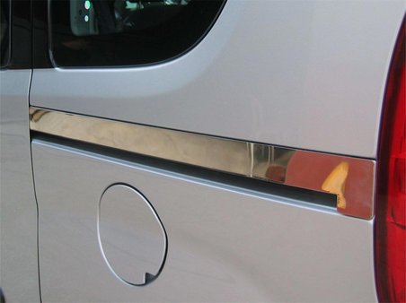 Opel Combo D Sürgülü Kapı Çıtası 2 Prç Krom 2012 Ve Sonrası