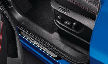 Opel Combo E Krom Kapı Eşik Koruması Exclusive Line 2019 Üzeri 2 Parça