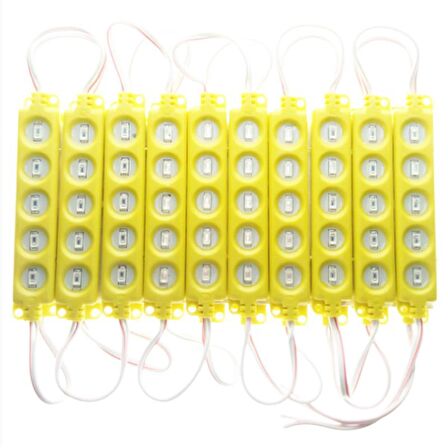 Parmak Led 1200Lm 5X20 Turuncu 12V / Laam646-3
