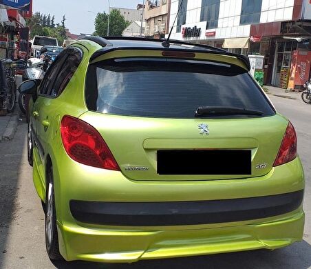 Peugeot 207 Arka Karlık Boyalı