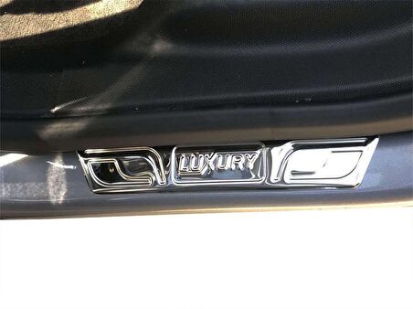 Peugeot 3008 Luxury Kapı Eşiği 4 Prç Krom 2010 Ve Sonrası