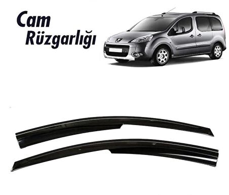 Peugeot Partner Tepee 2008 2019 Araca Ozel Sunplex Cam Rüzgarlığı