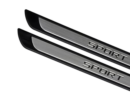 Peugeot Partner Tepee Krom Kapı Eşik Koruması Sport Line 2008-2012 2 Parça