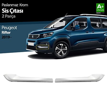 Peugeot Rifter Krom Sis Çıtası 2 Prç 2019 Üzeri