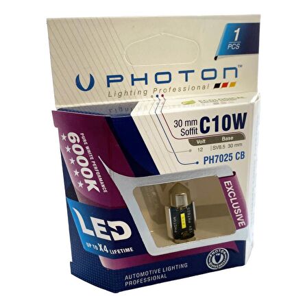 C10W 12V 30Mm Sofit Exclusive Serisi Can-Bus Ph7025
