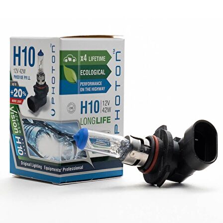 H10 12V 42W Pr Ll +%30 Fazla Işık