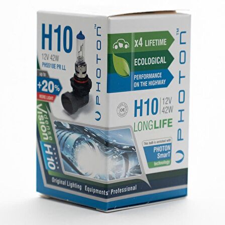 H10 12V 42W Pr Ll +%30 Fazla Işık