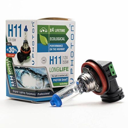 H11 12V 55W Pr Ll +%30 Fazla Işık
