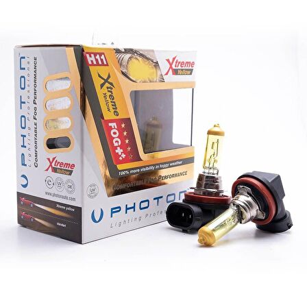 H11 12V 55W Xtreme Yellow