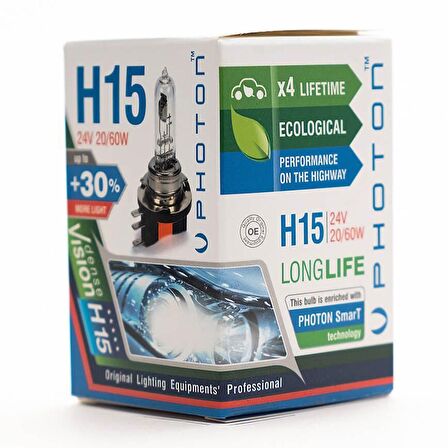 H15 24V 70W Pr Ll +%30 Fazla Işık