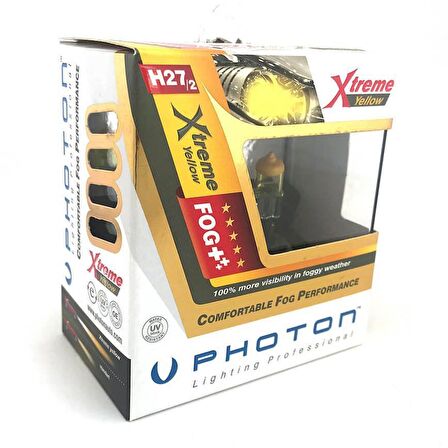 H27/2 12V 27W Xtreme Yellow