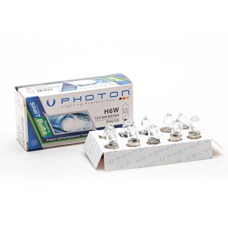 H6W 12V Halogen Park Ampulü