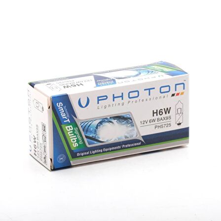 H6W 12V Halogen Park Ampulü