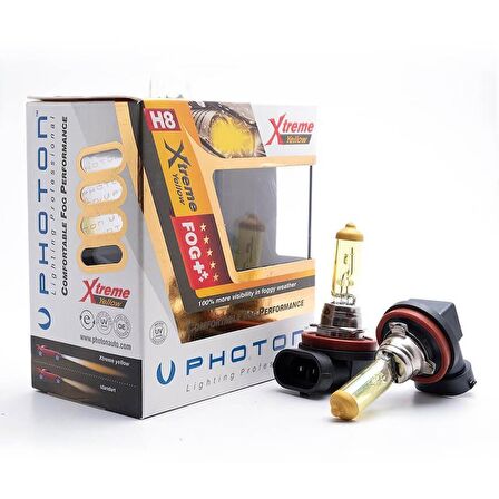 H8 12V 35W Xtreme Yellow