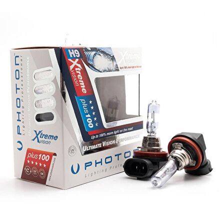 H9 12V 65W Xtreme Vision +%100