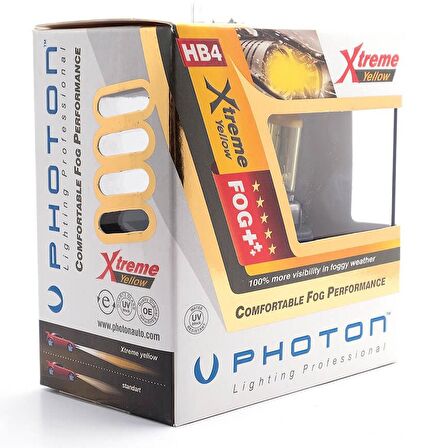 Hb4 9006 12V 55W Xtreme Yellow