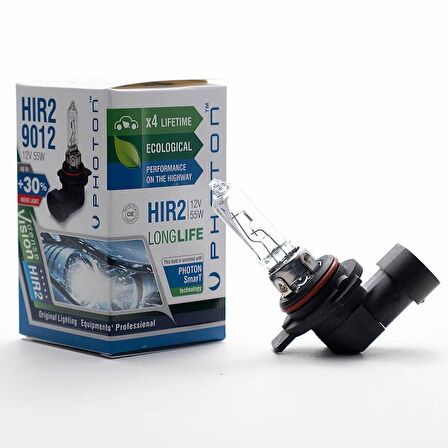 Hır2 9012 12V 55W Pr Ll +%30 Fazla Işık