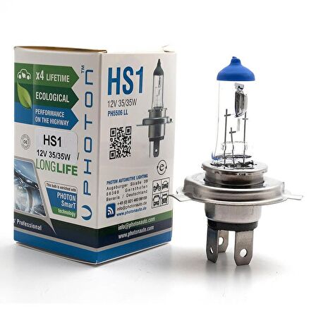 Hs1 H4 12V 35/35W Px43T Ampul