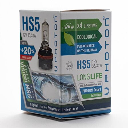 Hs5 12V 35/30W Prll Motor Ampulü