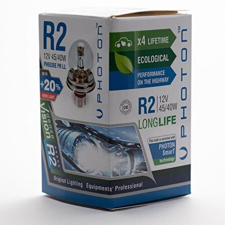 R2 12V 45/40W P45T G40 Ampul