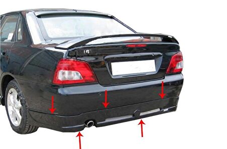 Proton Waja Arka Tampon Altı (Telli) Fiber 2005-2011