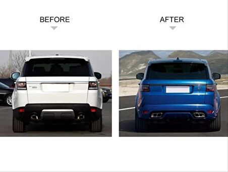 Range Rover Sport 2018+ Svr Body Kıt