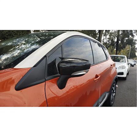 Renault Captur Batman Yarasa Ayna Kapağı (Piano Black)