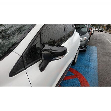 Renault Captur Batman Yarasa Ayna Kapağı (Piano Black)