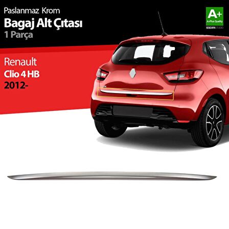 Renault Clio 4 Hb Krom Bagaj Alt Çıtası 2012 Üzeri