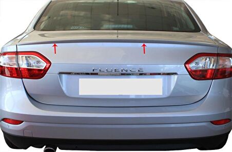 Renault Fluence SM3 Spoiler Bagaj Gt (Bolt Mod) Fiber 2010 ve Sonrası