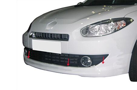 Renault Fluence SM3 Ön Tampon Altı Fiber 2010 ve Sonrası