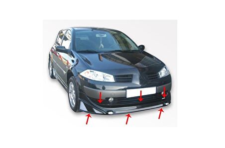 Renault Megane 2 Ön Tampon Altı Telli Fiber 2003-2008