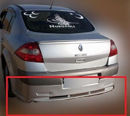 Renault Megane 2 Sd 2004-2010 Arka Karlık Arka Ek Boyalı