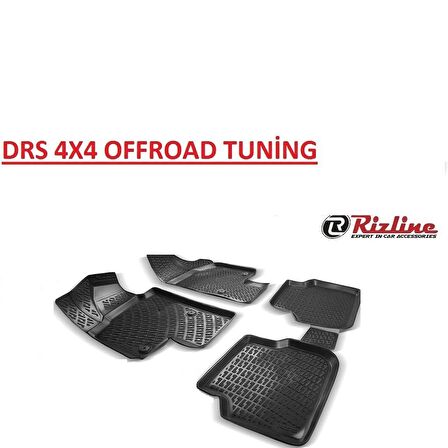 Rizline Opel Corsa E 3D Havuzlu Paspas + Bagaj Havuzu