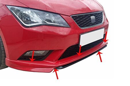 Seat Leon 3 5F Ön Tampon Altı tsi Benzinli Md. Fiber 2013 ve Sonrası