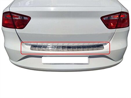 Seat Toledo 4 Arka Tampon Eşiği Krom 2013 Ve Sonrası