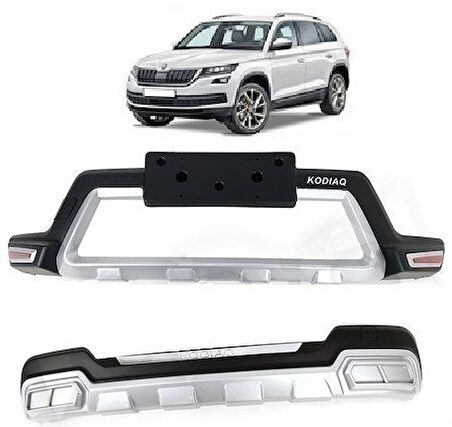 Skoda Kodıaq 2017- Ön Arka Tampon Koruyucu Koruma Difüzör