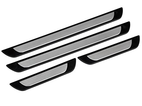 Skoda Octavia A7 Sw Krom Kapı Eşik Koruması Krom Line 2017 Üzeri 4 Parça